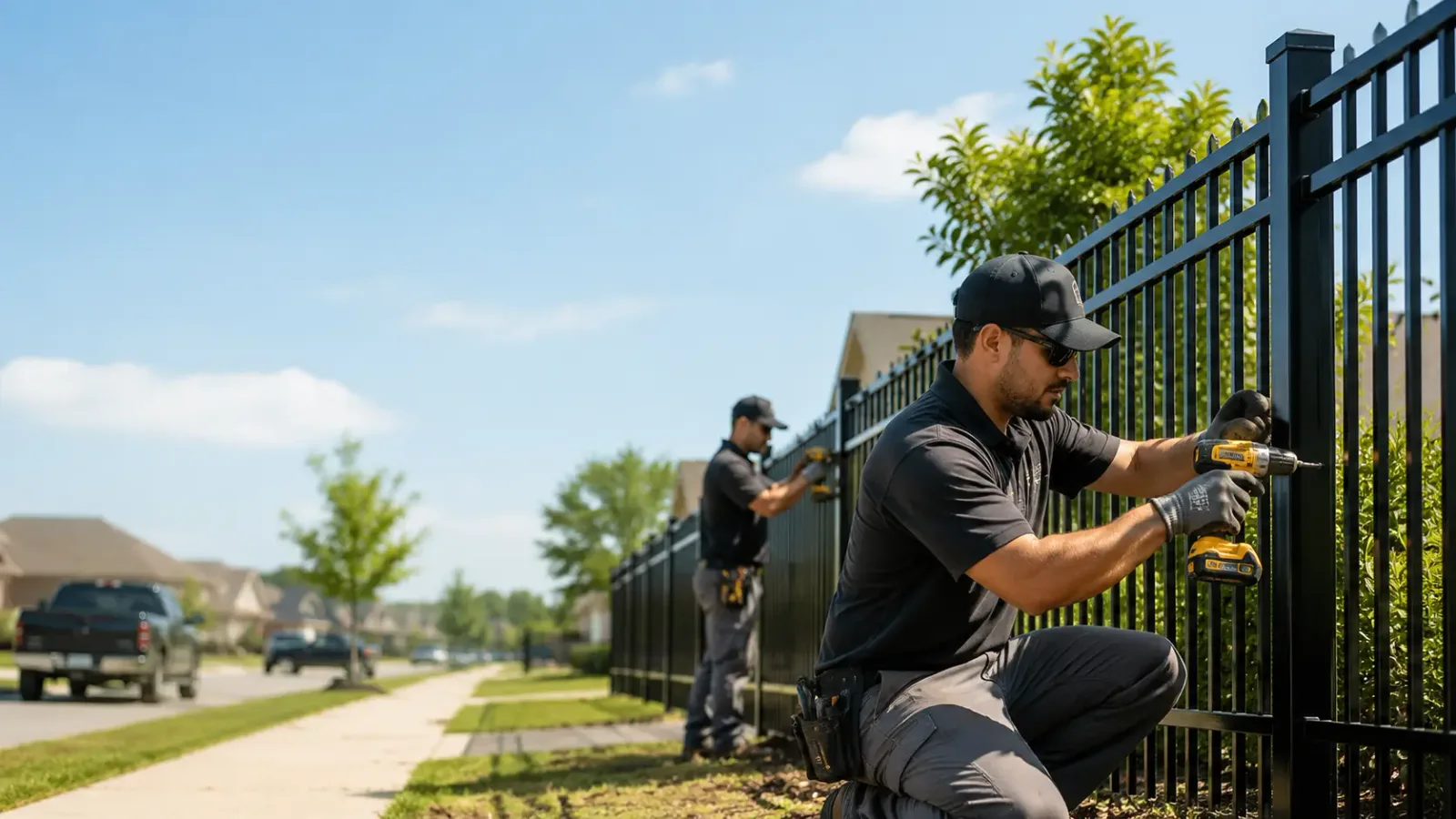 Metal Fence Installation in Boonville, IN